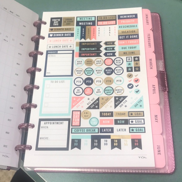 2020 Tul planner starter kit. - Picture 2 of 2